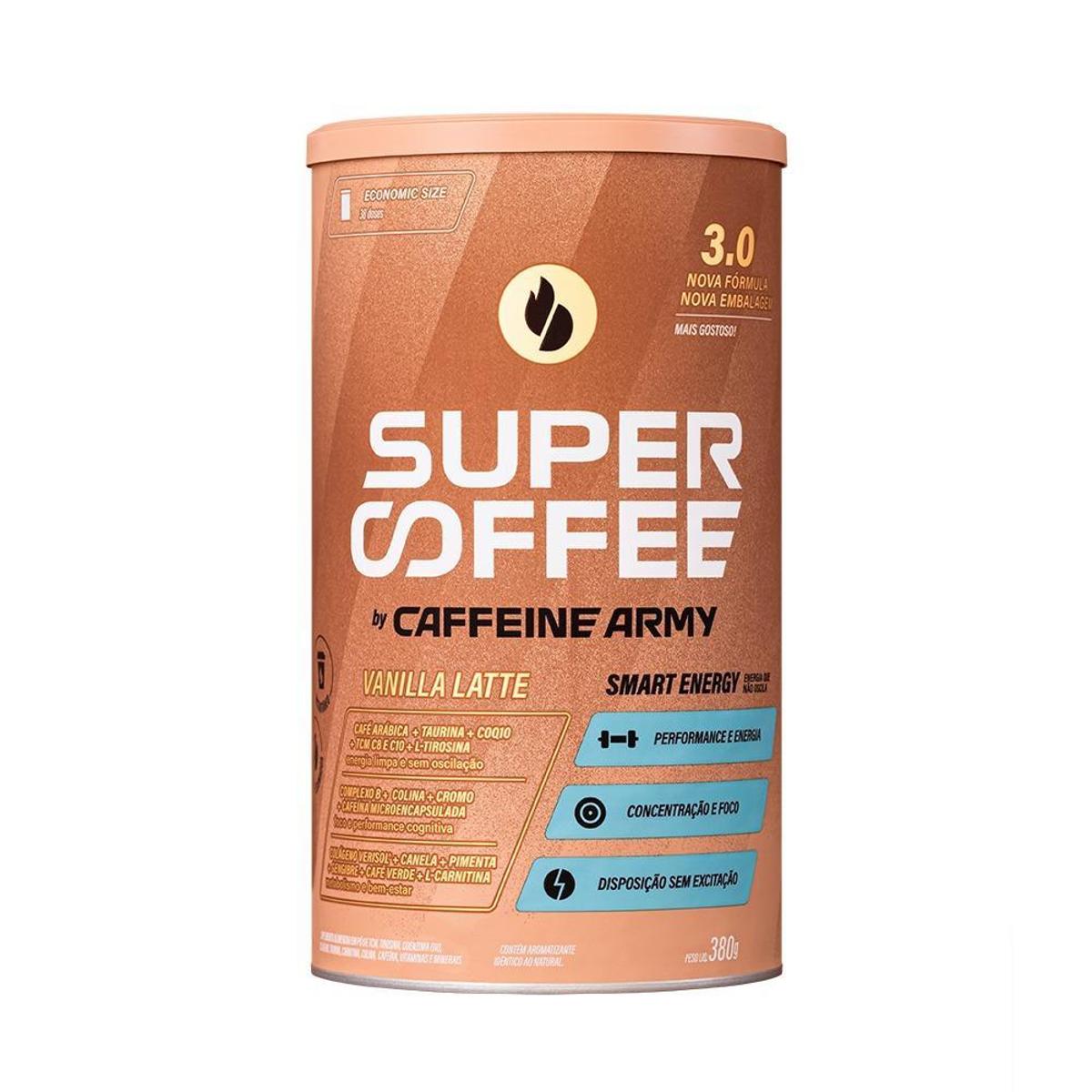 Super Coffee 3.0 Economic Size 380g - Baunilha Menor preço em Super Coffee 3.0 Economic Size 380g - Baunilha