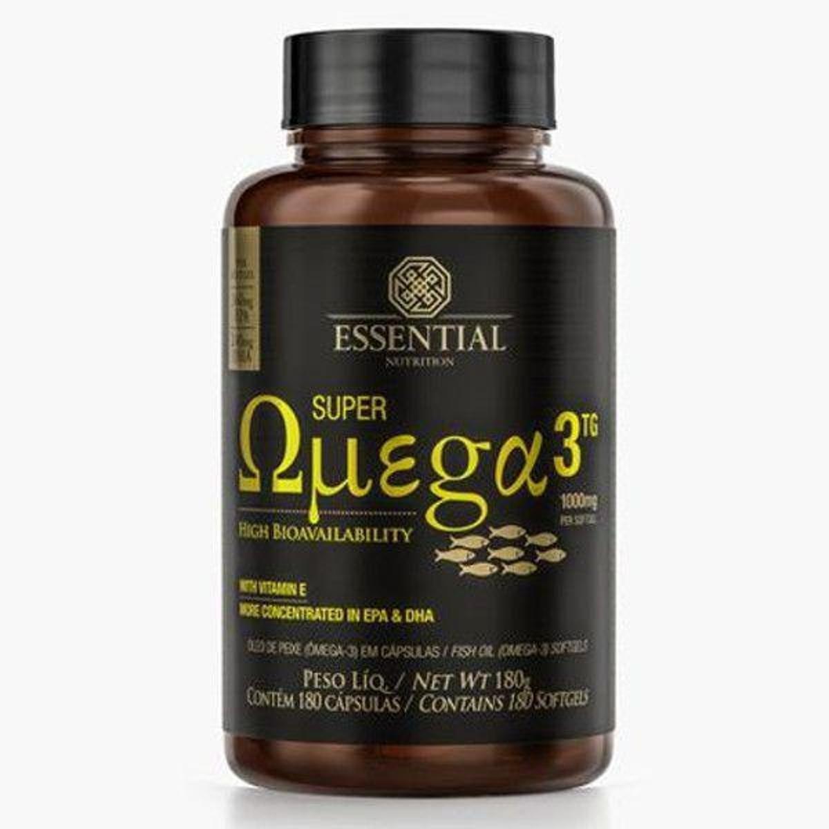 Super Omega3 1.000Mg 180 Cápsulas - Essential Nutrition Menor preço em Super Omega3 1.000Mg 180 Cápsulas - Essential Nutrition
