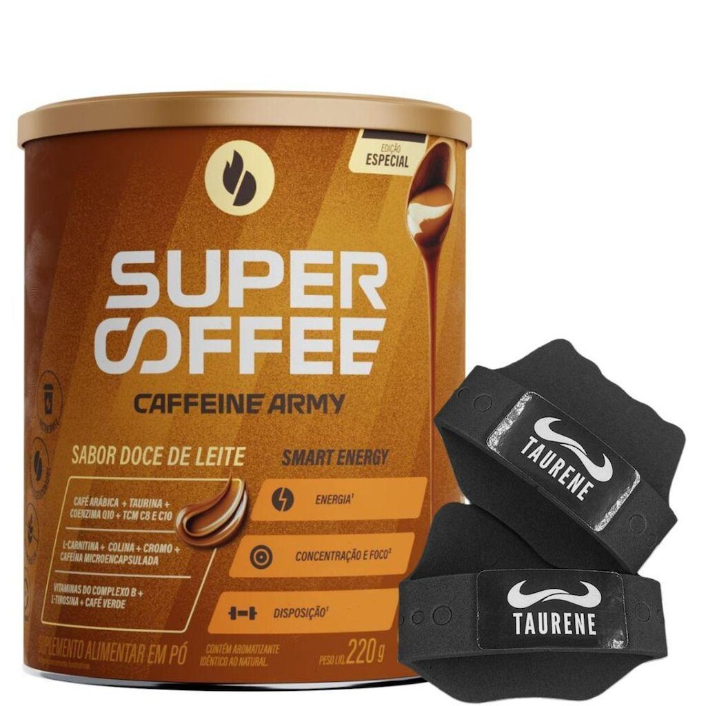 SuperCoffee 3.0 Doce de Leite 220g Luva - Caffeine Army