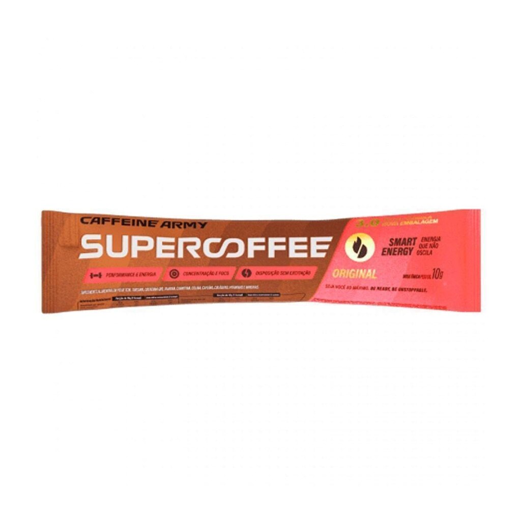 SuperCoffee To Go - 1 Sachê de 10g Original - Caffeine Army