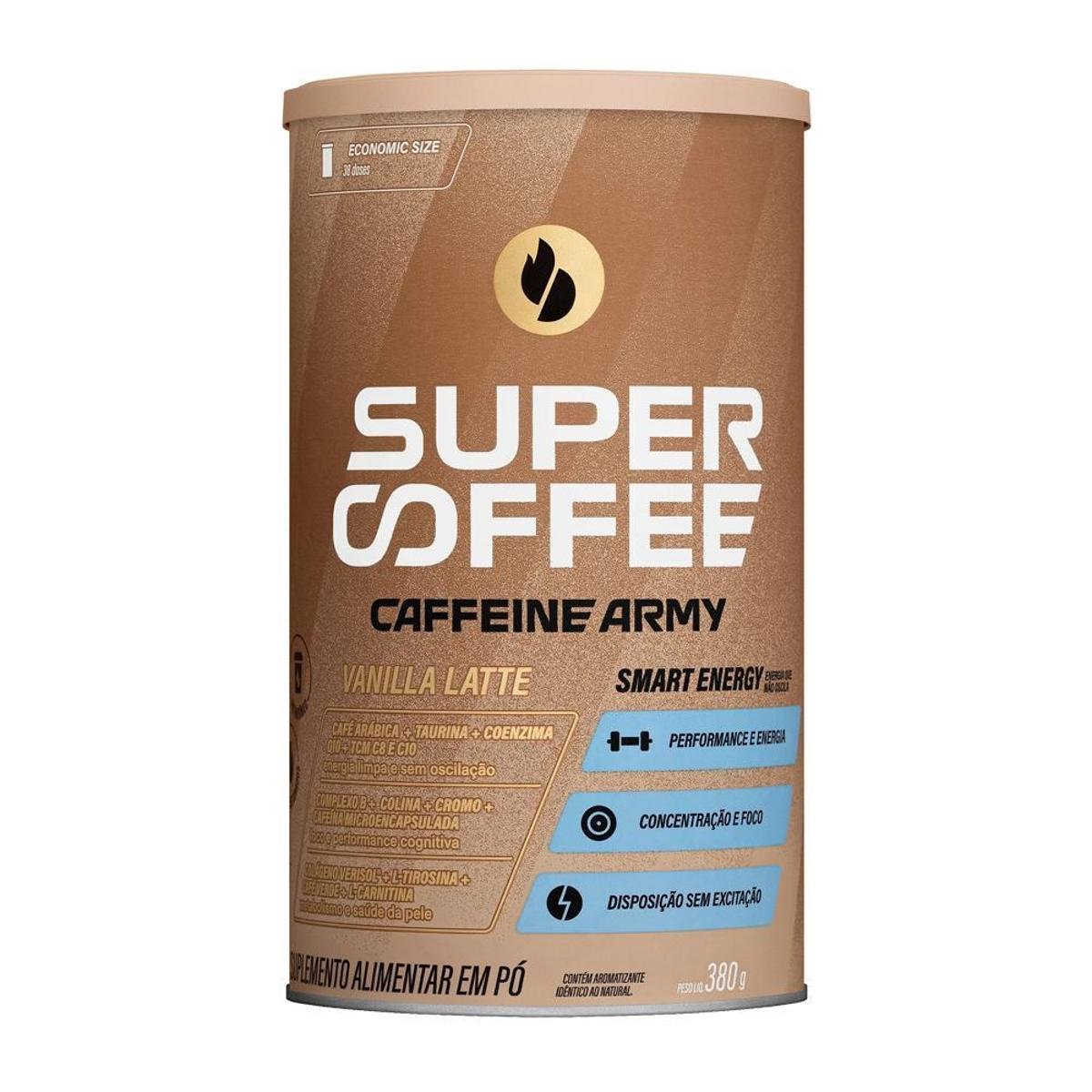 SuperCoffee Vanilla Latte 380g - Caffeine Army