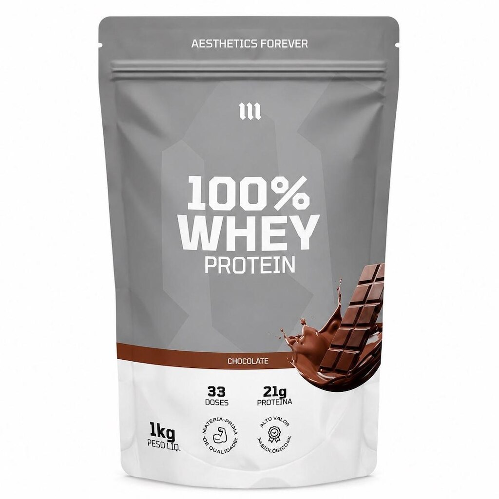 Suplemento 100 Whey Protein 1kg Mith Oficial