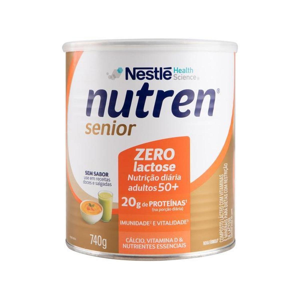 Suplemento Alimentar Adulto Nutren Senior Menor preço em Suplemento Alimentar Adulto Nutren Senior