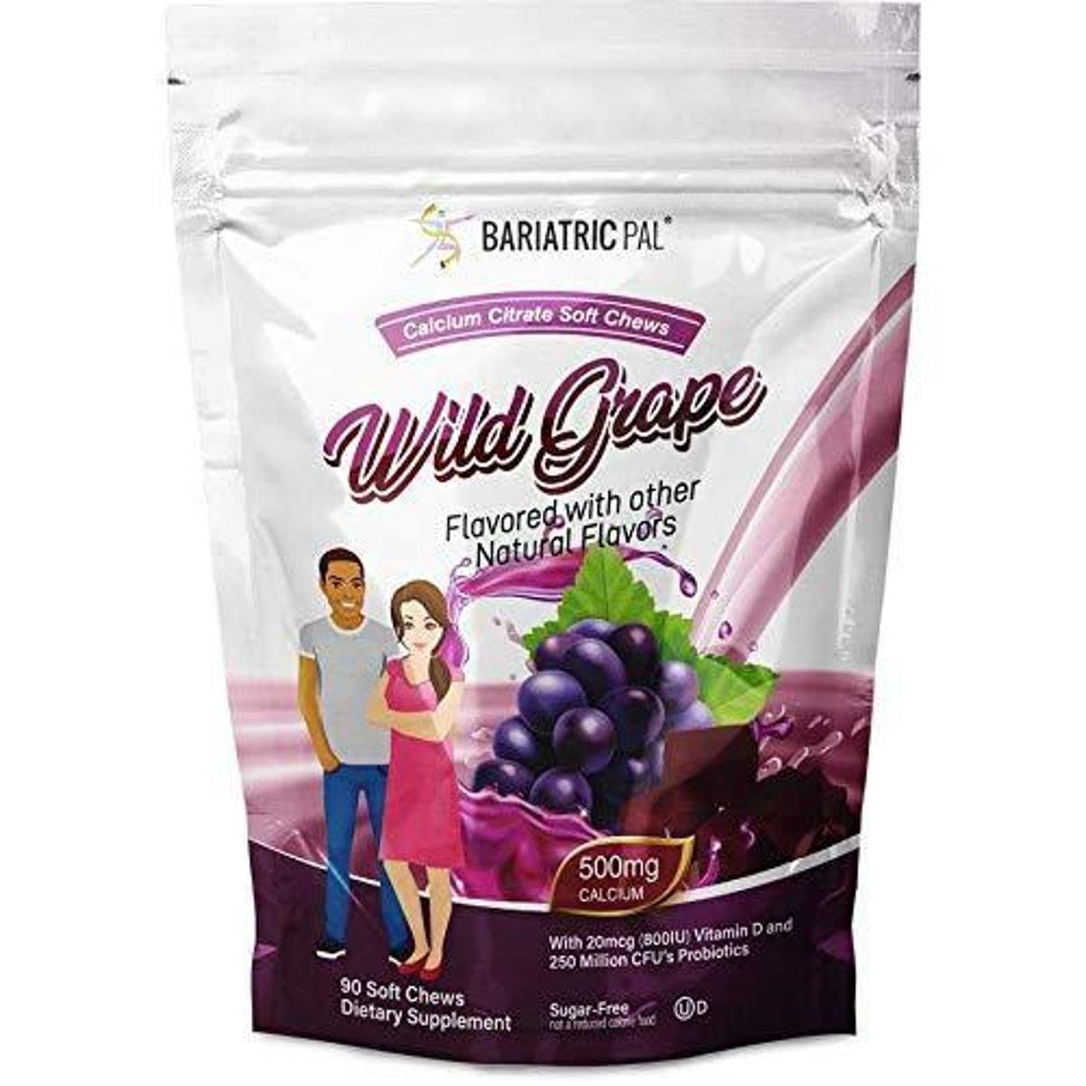 Suplemento BariatricPal Calcium Citrate Soft Chews 500 mg