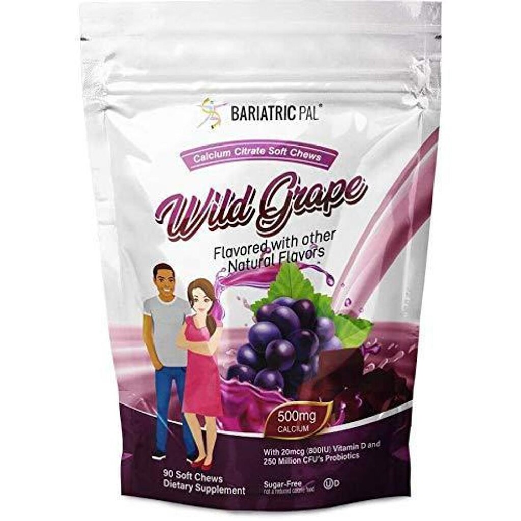 Suplemento BariatricPal Calcium Citrate Soft Chews 500 mg