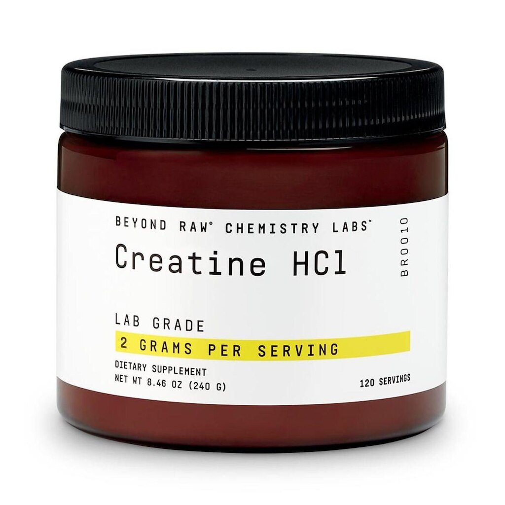 Suplemento Beyond Raw Chemistry Labs Creatina Hcl Em Pó 120