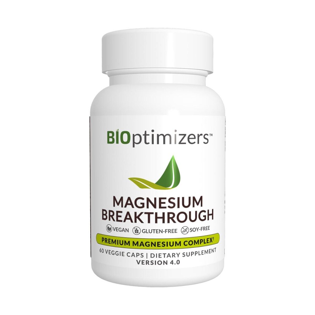 Suplemento BioOptimizers Magnesium Breakthrough 4.0 60 cápsulas