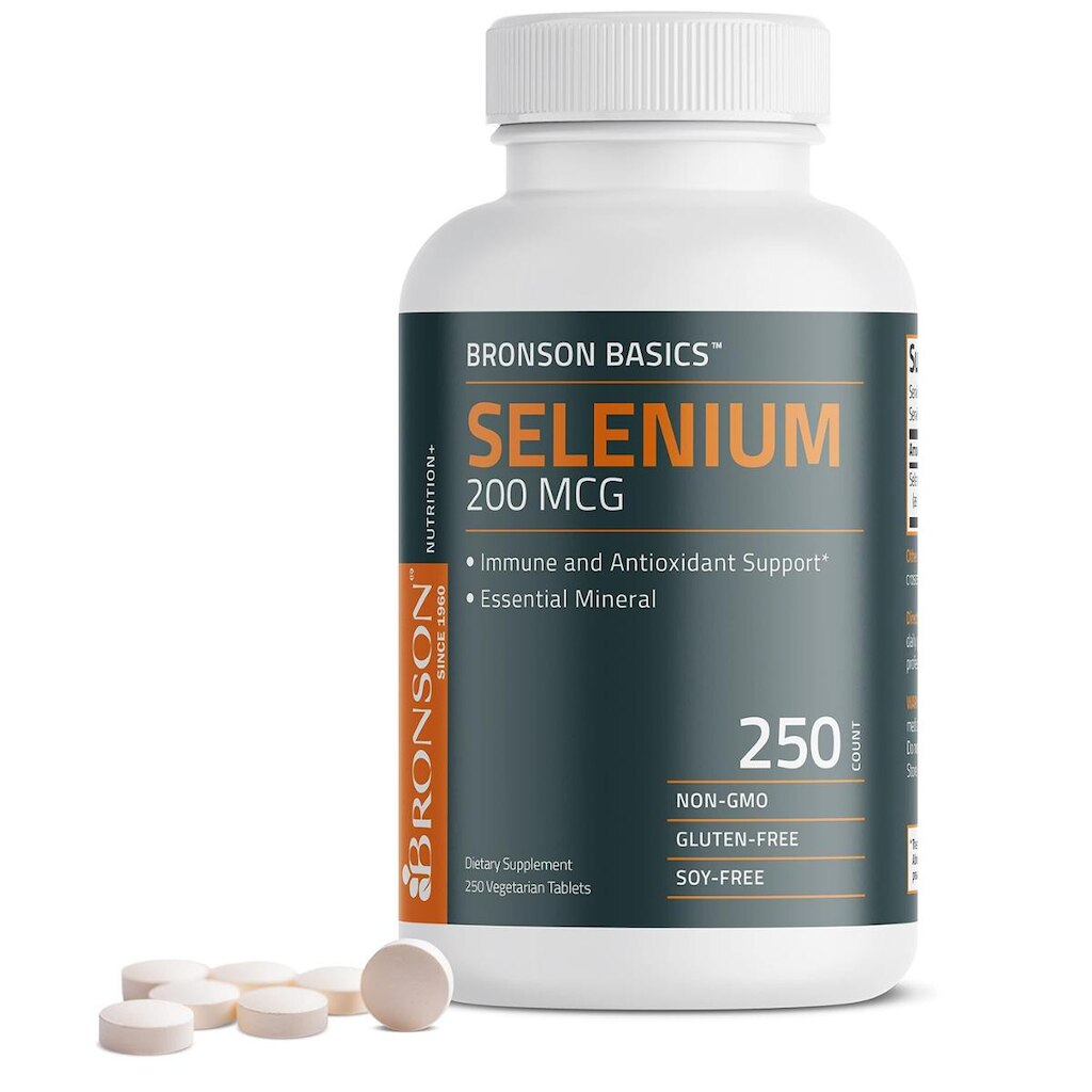 Suplemento Bronson Selenium 200Mcg Imune E Antioxidante