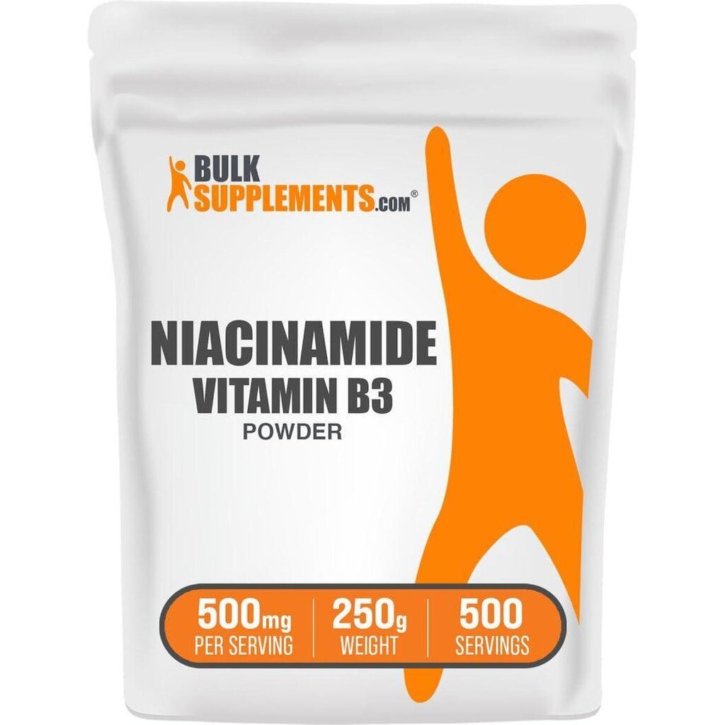 Suplemento Bulksupplements.Com Niacinamida Em Pó 250G