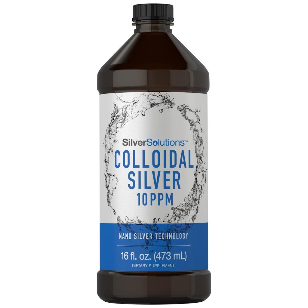 Suplemento Carlyle Coloidal Silver 10 Ppm 473 Ml Com Nano Sil