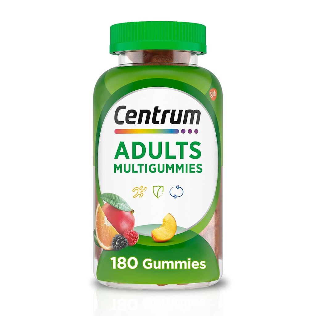 Suplemento Centrum MultiGummies Multivitamínico Gummy 180 unidades