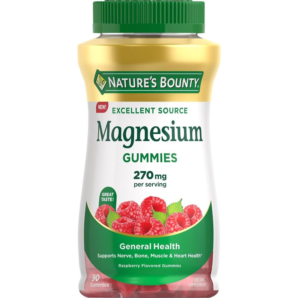 Suplemento de gomas de citrato de magnésio Nature's Bounty 90 ct