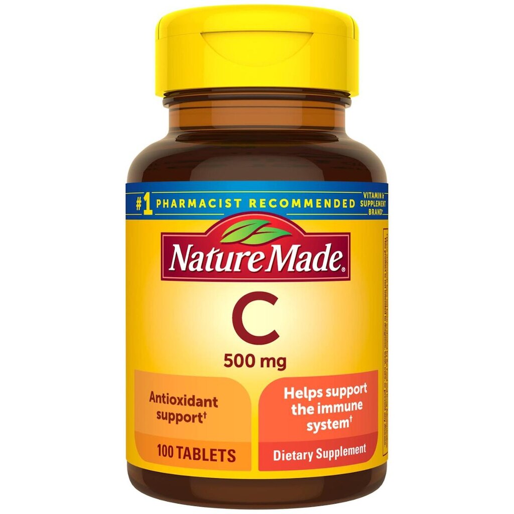 Suplemento De Vitamina C Nature Made 500 Mg 100 Comprimidos