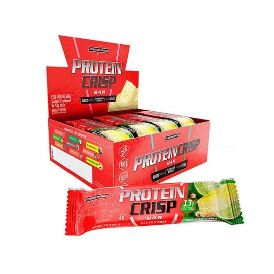 Suplemento em barra Integralmédica Protein Crisp Bar proteínas em caixa de 540g 12 un é ruim? Suplemento em barra Integralmédica Protein Crisp Bar proteínas em caixa de 540g 12 un é boa?
