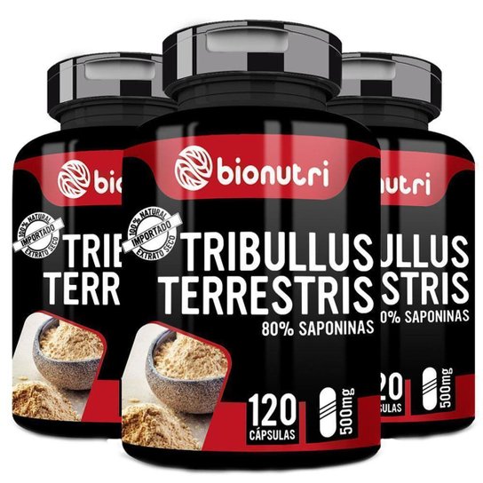 Suplemento em Capsula Combo 3x Trib Terrestriss Test. 80% saponinas 120 Caps 500 MG - Bionutri é ruim? Suplemento em Capsula Combo 3x Trib Terrestriss Test. 80% saponinas 120 Caps 500 MG - Bionutri é boa?