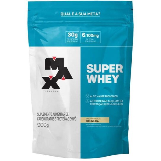 Suplemento em Pó Super whey Isolado Conc. Baunilha 900g - Max Titanium é ruim? Suplemento em Pó Super whey Isolado Conc. Baunilha 900g - Max Titanium é boa?