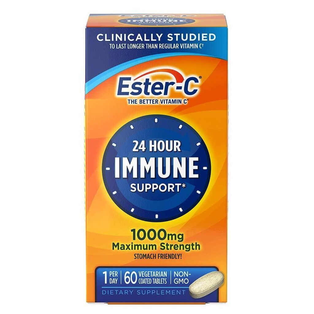 Suplemento Ester-C Vitamina C 1.000 mg 60 comprimidos revestidos
