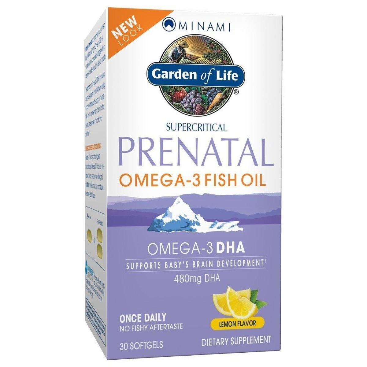 Suplemento Garden Of Life Minami Natural Prenatal Dha 30 Sof