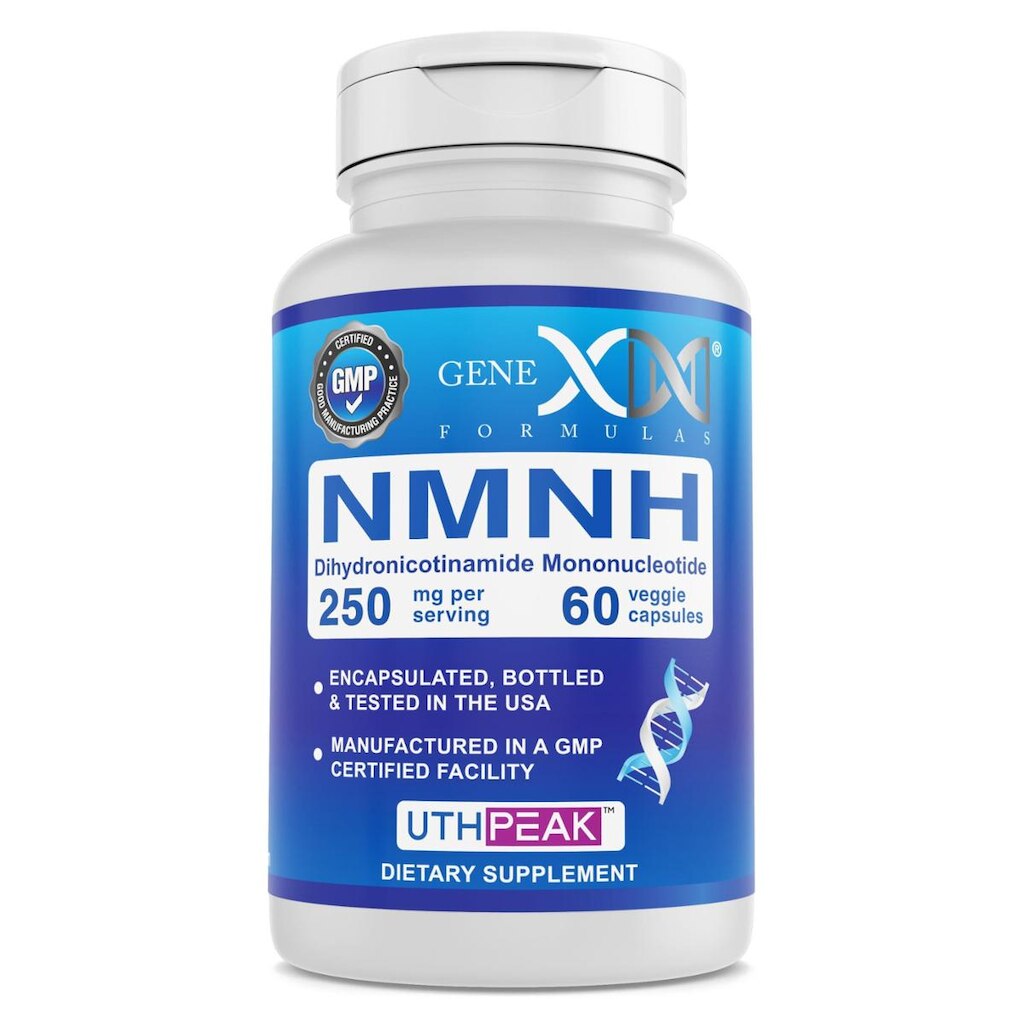 Suplemento Genex Formulas Uthpeak NMNH 250 mg (60 cápsulas)