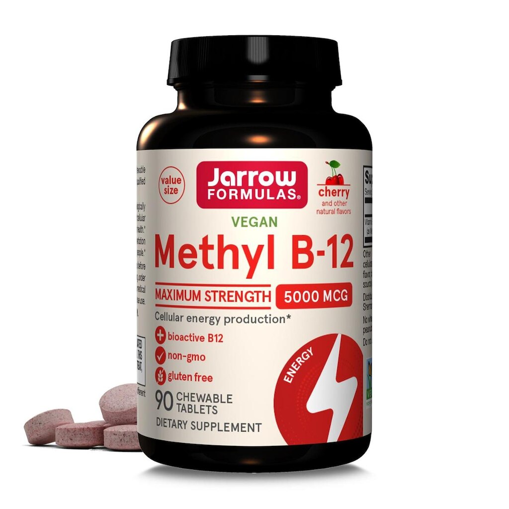 Suplemento Jarrow Formulas Metil B-12 5000Mcg 90 Comprimidos