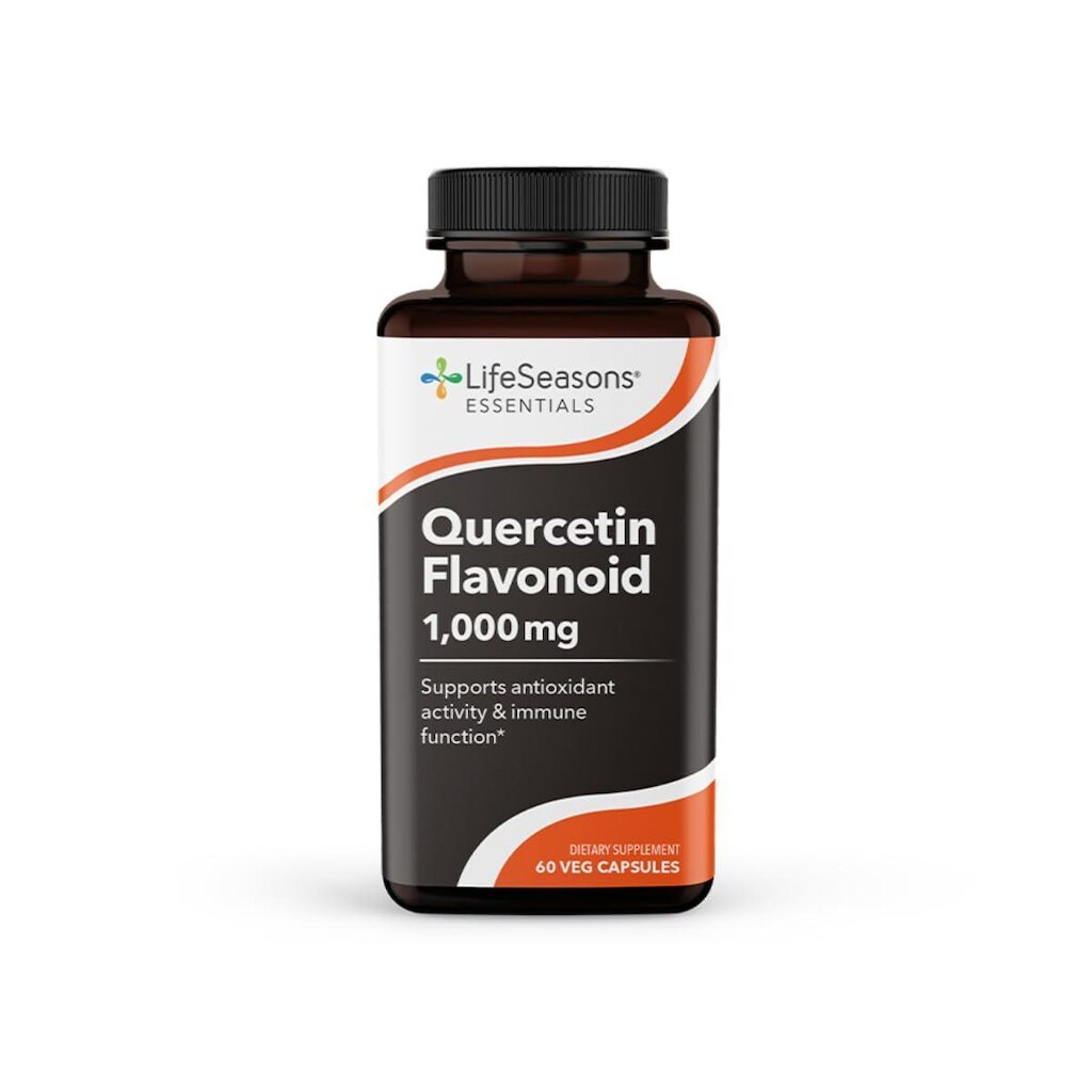 Suplemento LifeSeasons Essentials Quercetina Flavonóide 1000 mg
