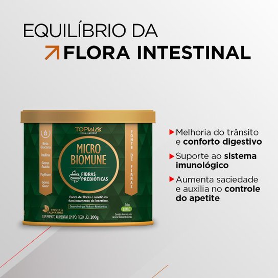 Suplemento microbiomune de intestino