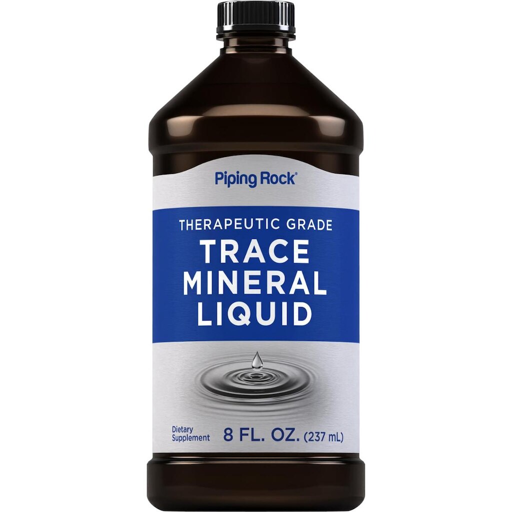 Suplemento mineral Piping Rock Trace Mineral Liquid 237 ml