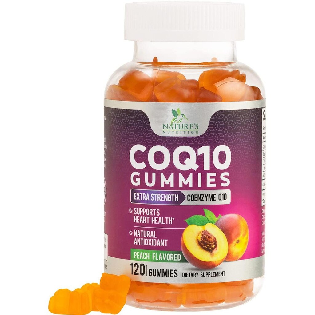 Suplemento Nature'S Nutrition Coq10 100 Mg, Gomas De 120 Unidades