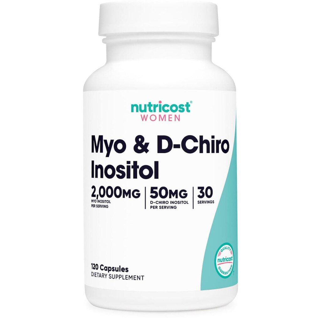 Suplemento Nutricost Myo Inositol E D-Chiro Inositol 2000 Mg