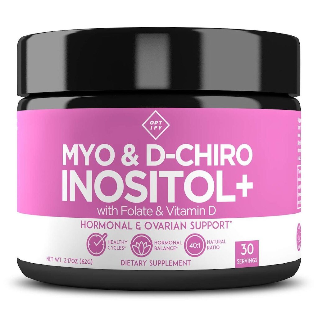 Suplemento Optify Inositol Em Pó Com Folato E Vitamina D