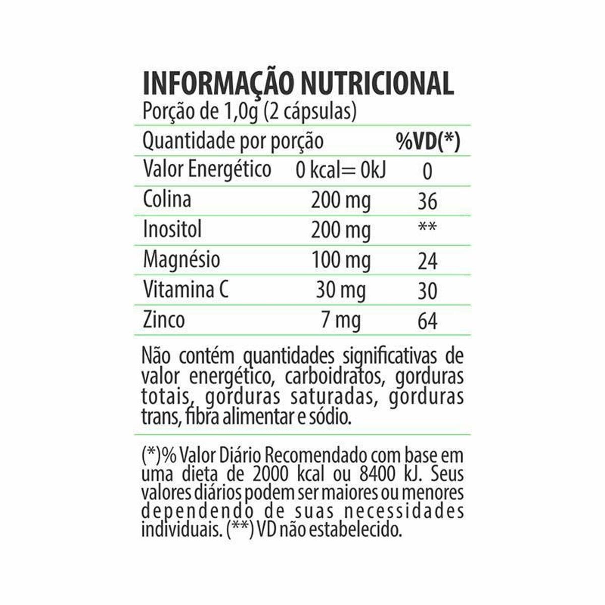 Suplemento para memória Cognisix 60 cápsulas 500mg