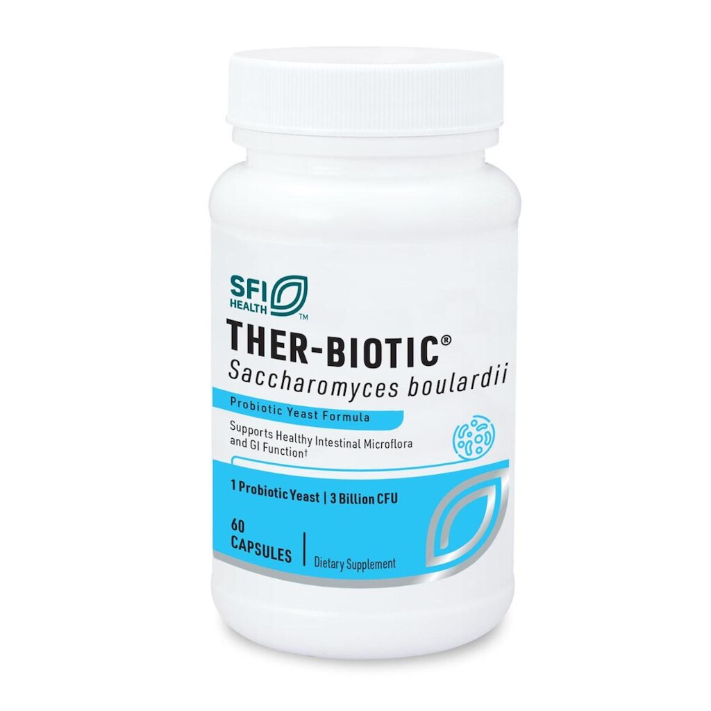 Suplemento Probiótico Klaire Labs Saccharomyces Boulardii 60