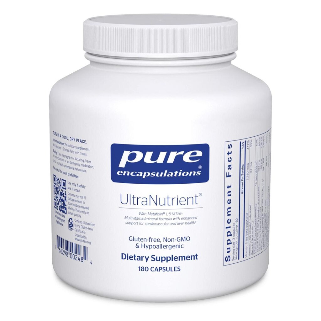 Suplemento Pure Encapsulations UltraNutrient 180 cápsulas