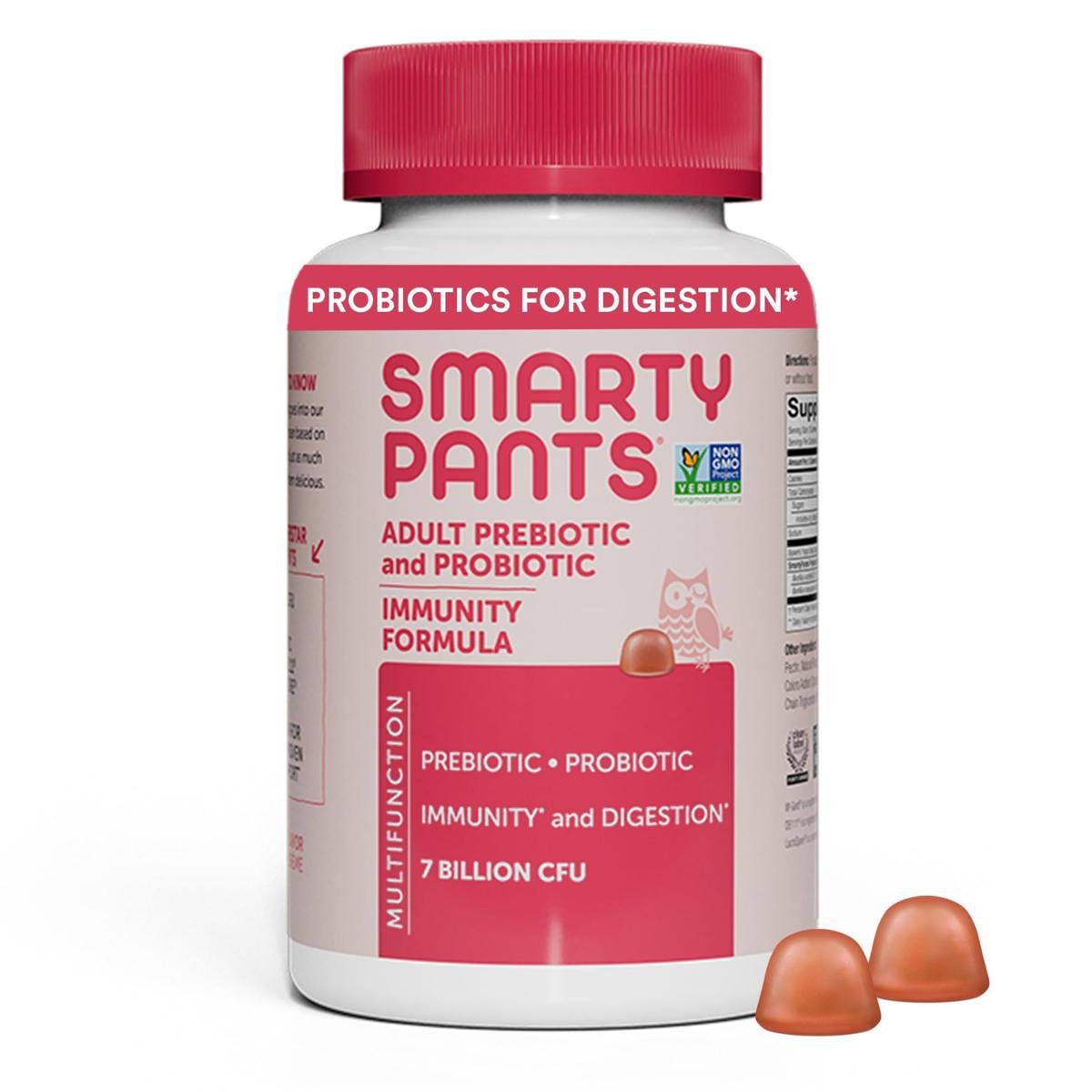Suplemento Smartypants Probiotic Immunity Gummies 60 Ct
