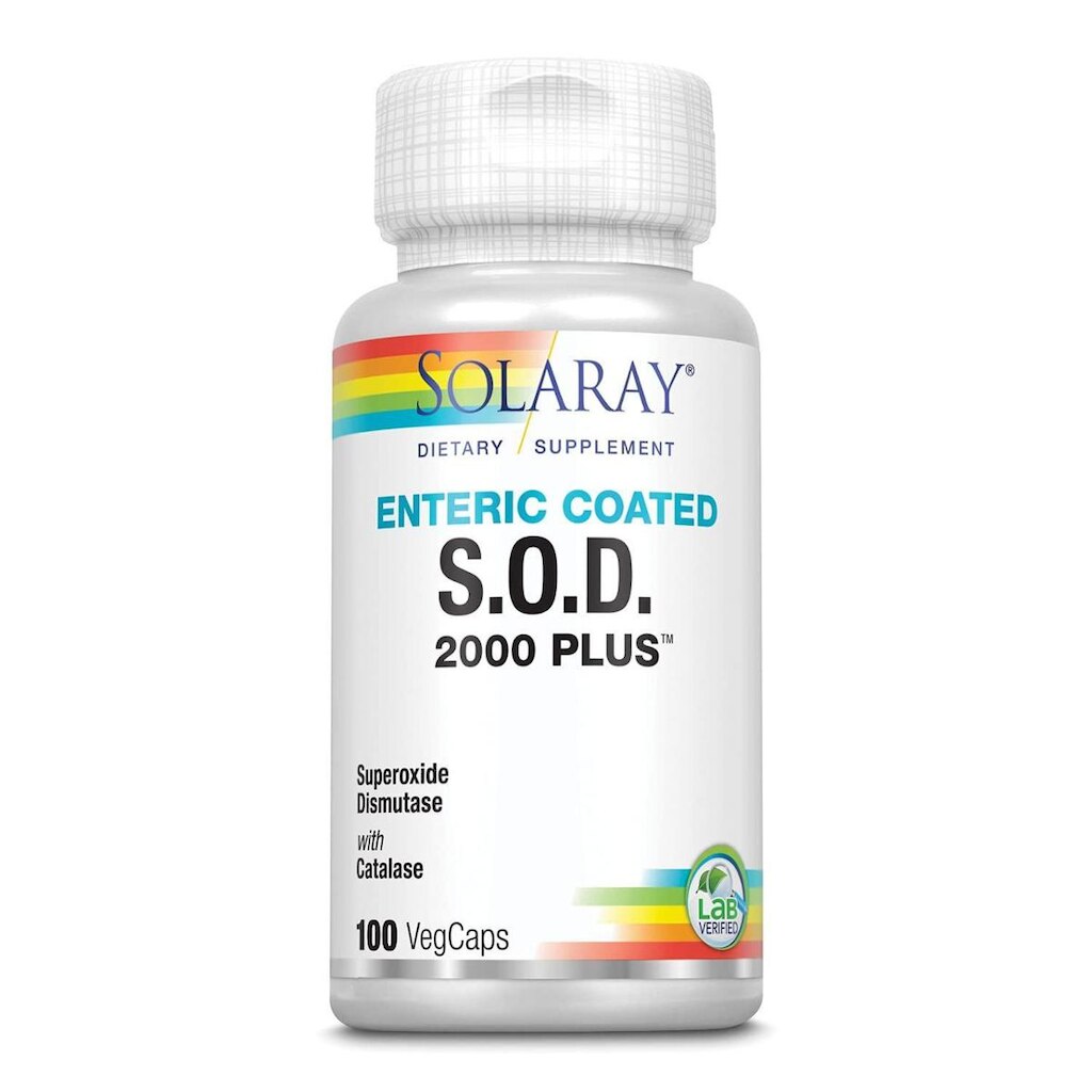 Suplemento Solaray S.O.D. 2000 Plus 400 Mg 100 Cápsulas
