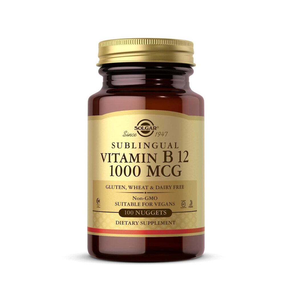 Suplemento Solgar Vitamina B12 1000Mcg 100 Nuggets