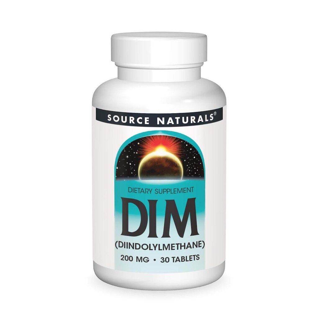 Suplemento Source Naturals DIM Diindolilmetano 200 mg 30 comprimidos