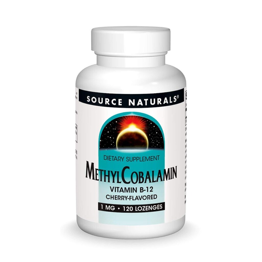 Suplemento Source Naturals Metilcobalamina Vitamina B-12 1mg