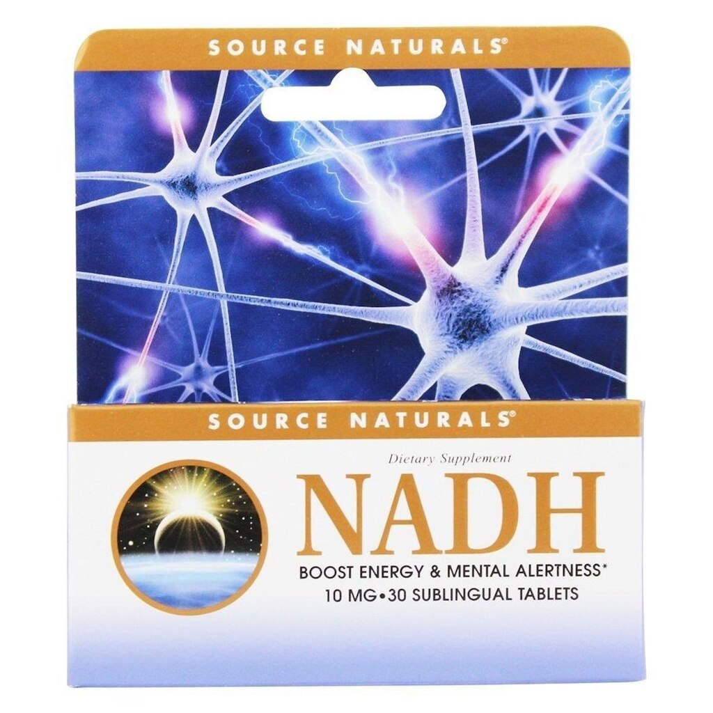 Suplemento Source Naturals Nadh 10 Mg 30 Pastilhas De Hortelã