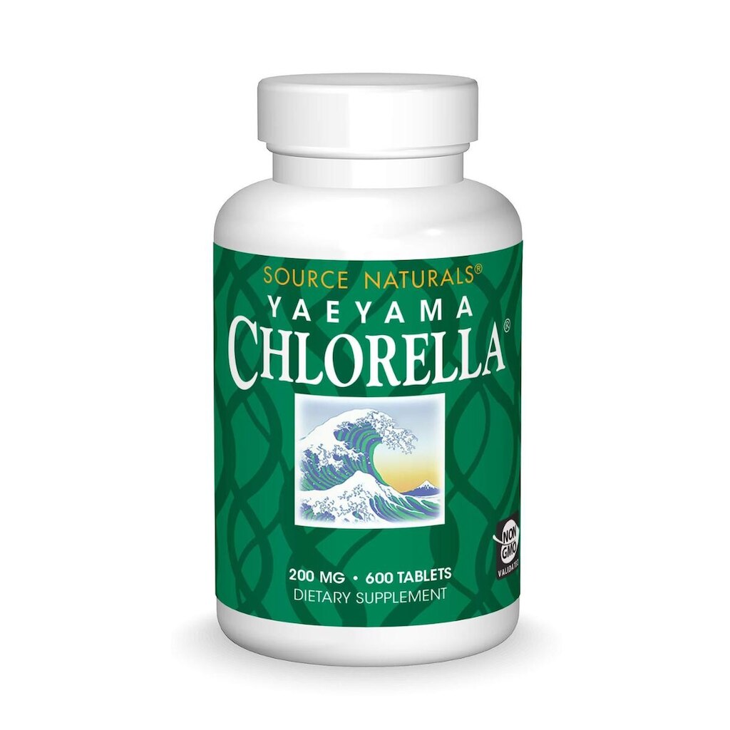 Suplemento Source Naturals Yaeyama Chlorella 600 comprimidos