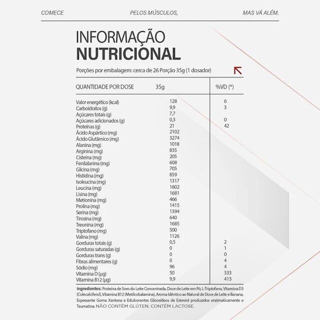 Suplemento Whey Protein 100% Concentrado Pote 900G Topway