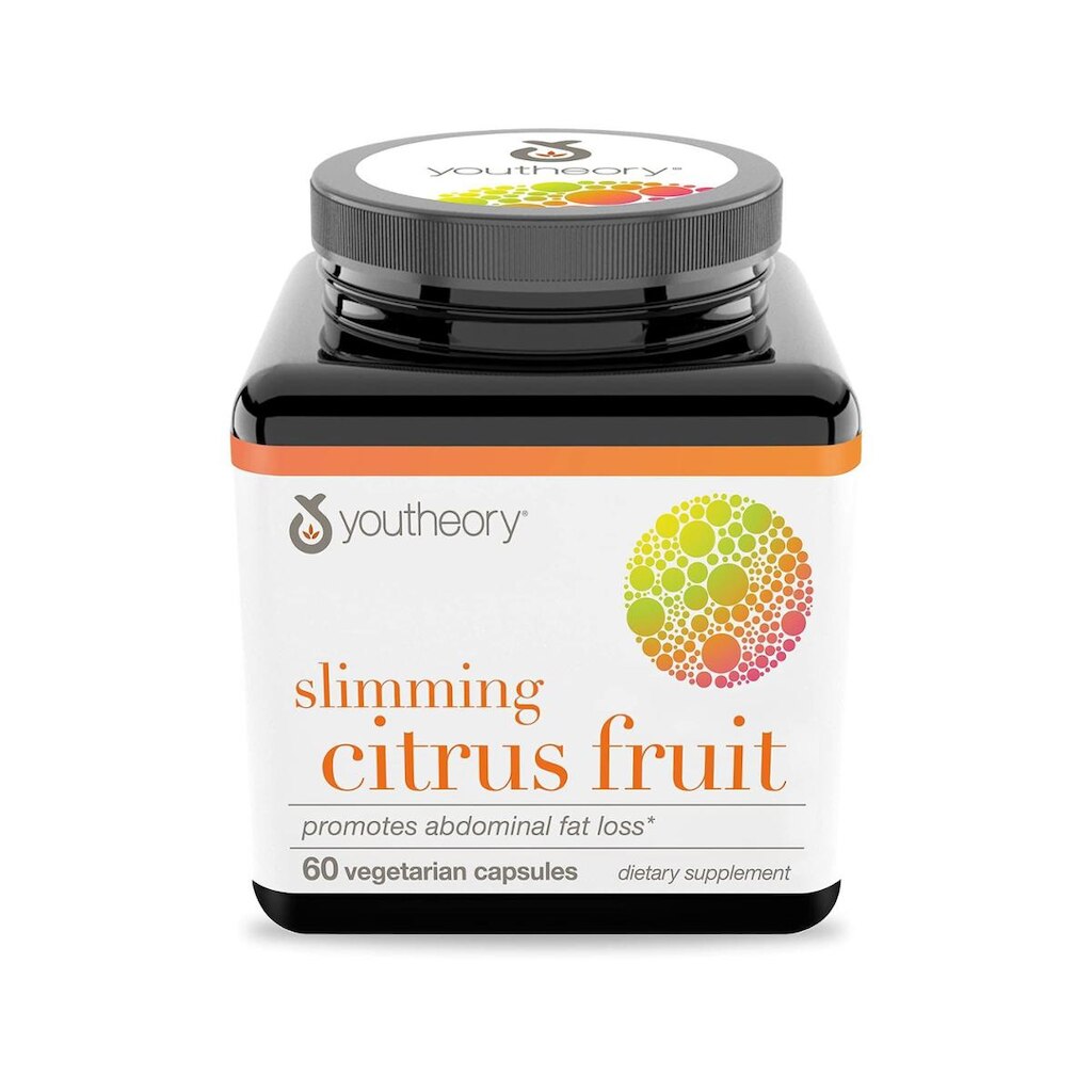 Suplemento Youtheory Slimming Citrus Fruit Vegan 120 comprimidos