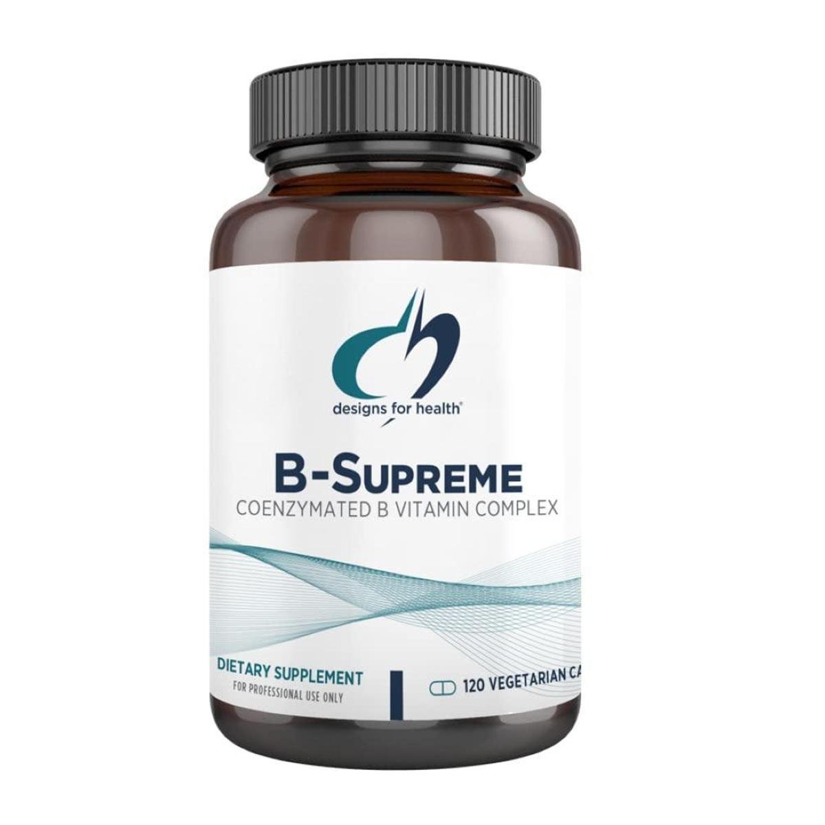 Suplementos do complexo de vitamina B projetados para a saúde 120 cápsulas
