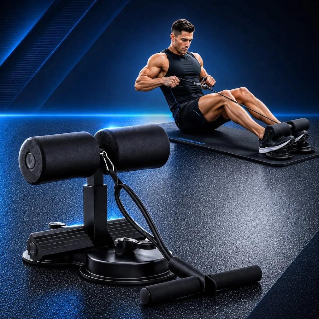 Suporte Abdominal Com Ventosa De Abdominais Fitness Best Bay