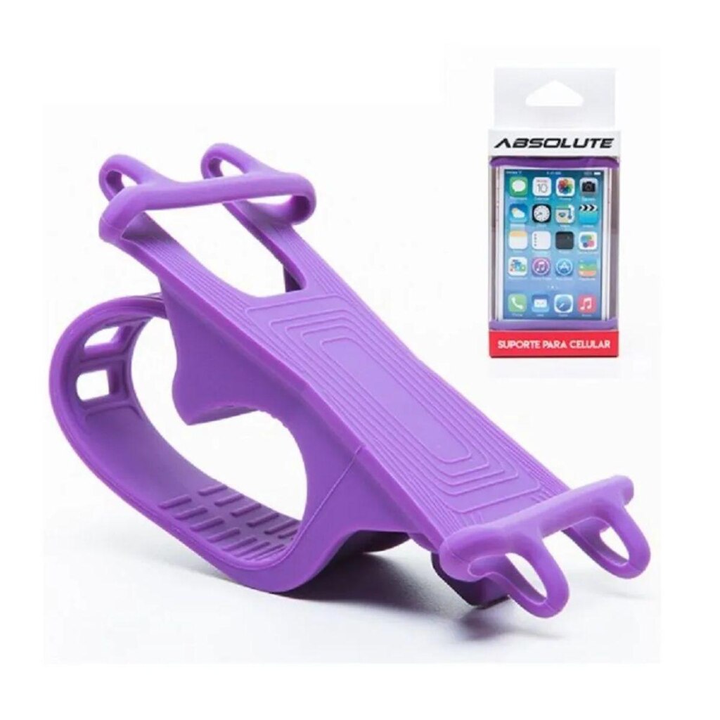 Suporte Absolute Smart 4 a 6 Roxo Silicone