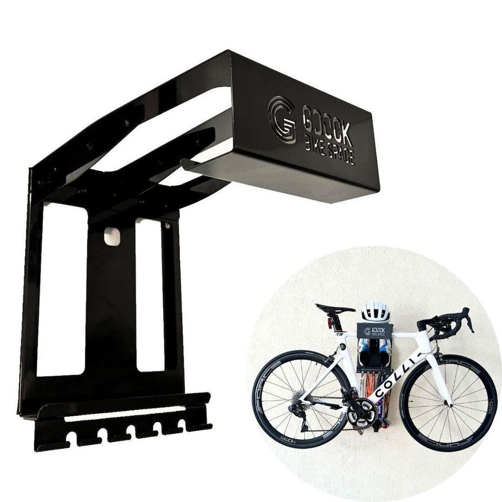 Suporte De Parede Horizontal Para Bicicleta Mtb Bike Speed