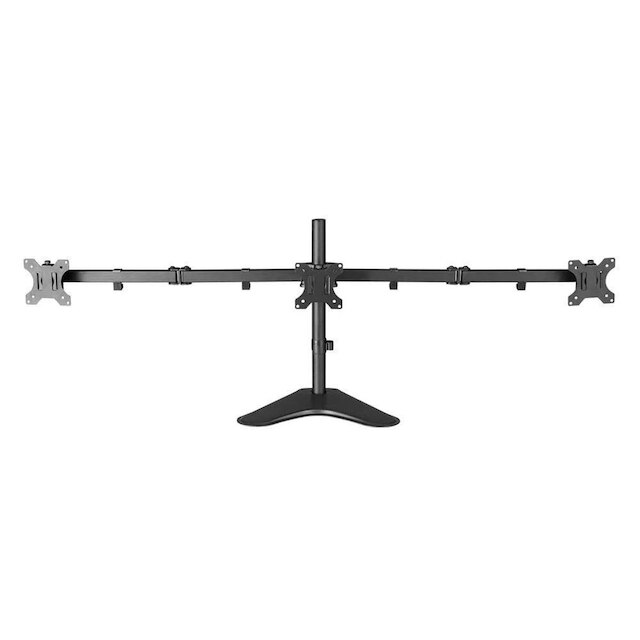 Suporte ELG Articulado de Mesa para 3 Monitores de 13” a 27” - T1236N - Preto - Único - Unissex