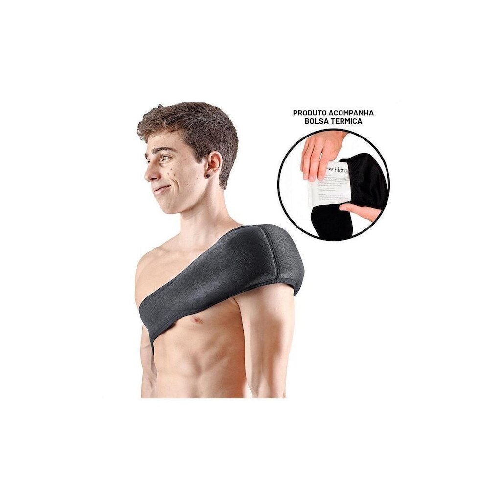 Suporte Para Bolsa De Gel 2 Alças Com Bolsa De Gel - Hidrolight