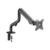 Suporte para Monitor / TV até 34 - Articulado de Mesa, Rotação, Inclinação e Giro - Preto - ELG F81N - Preto