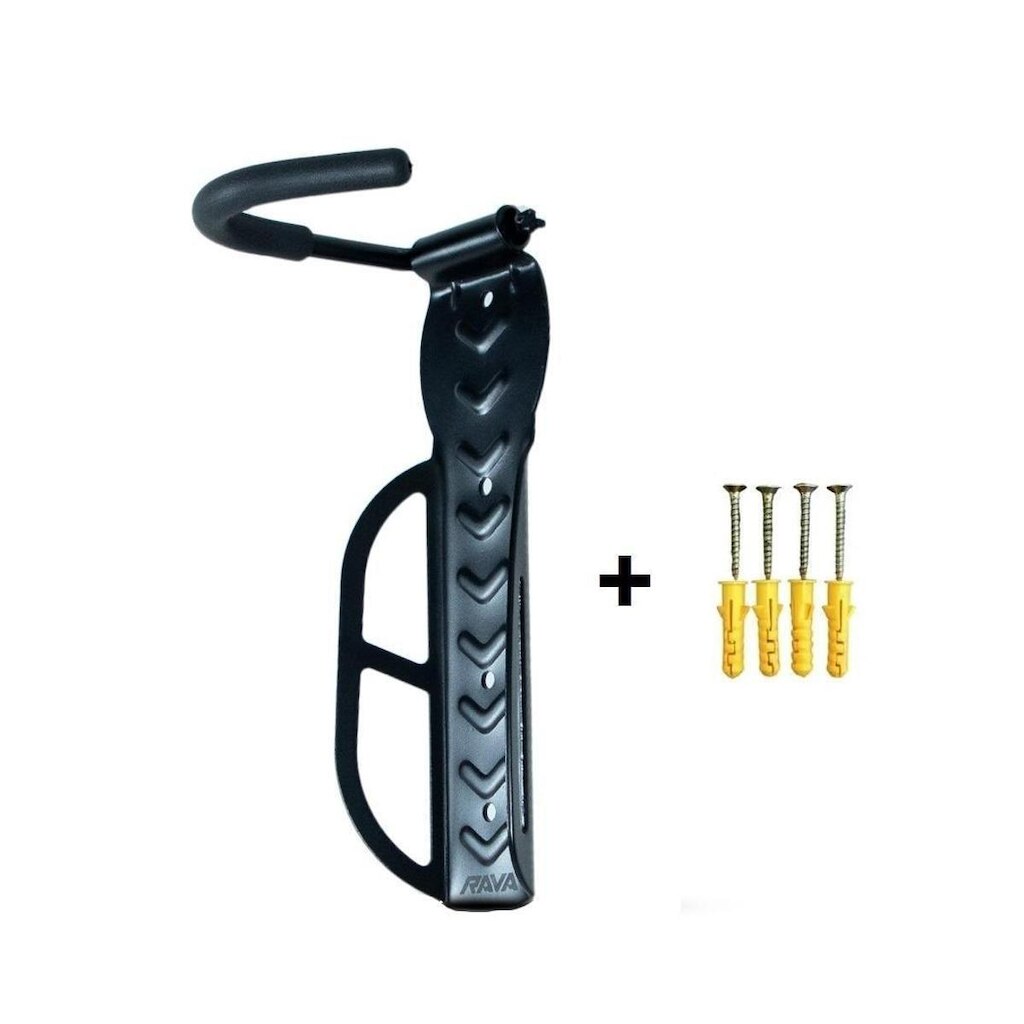 Suporte parede bicicleta vertical Rava gancho articulado
